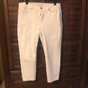 Michael Kors White Denim Capris